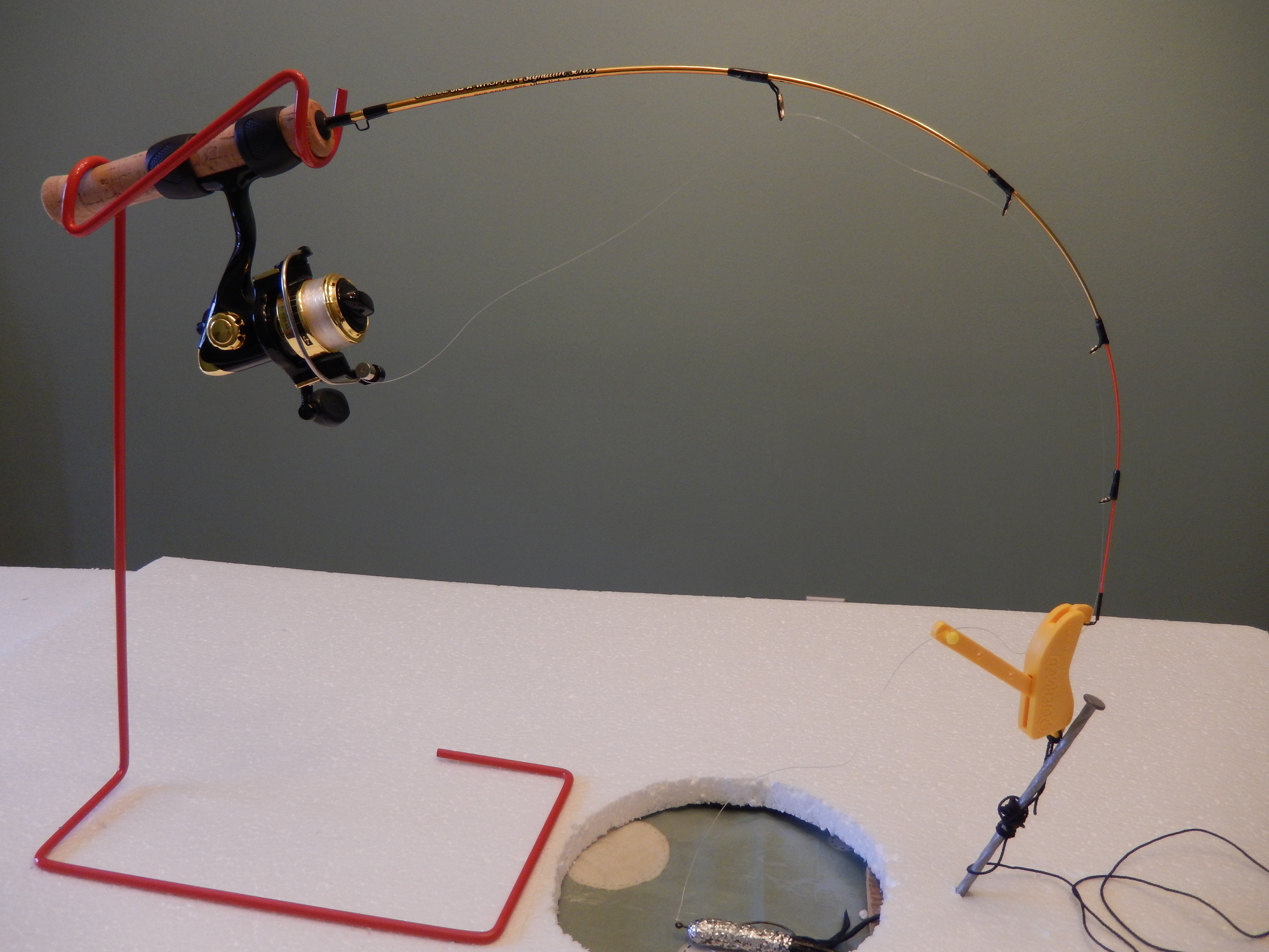 ICE FISHING HOOK SETTER SPECIAL 3 QUICKSETS FOR $14 FREE SHIPPING
